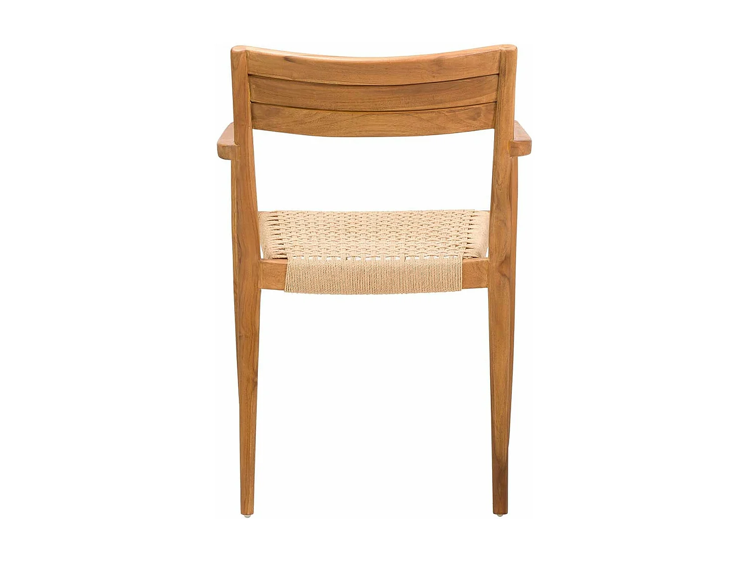 Silla Madera Teka Cuerda 52x50x81 Cm