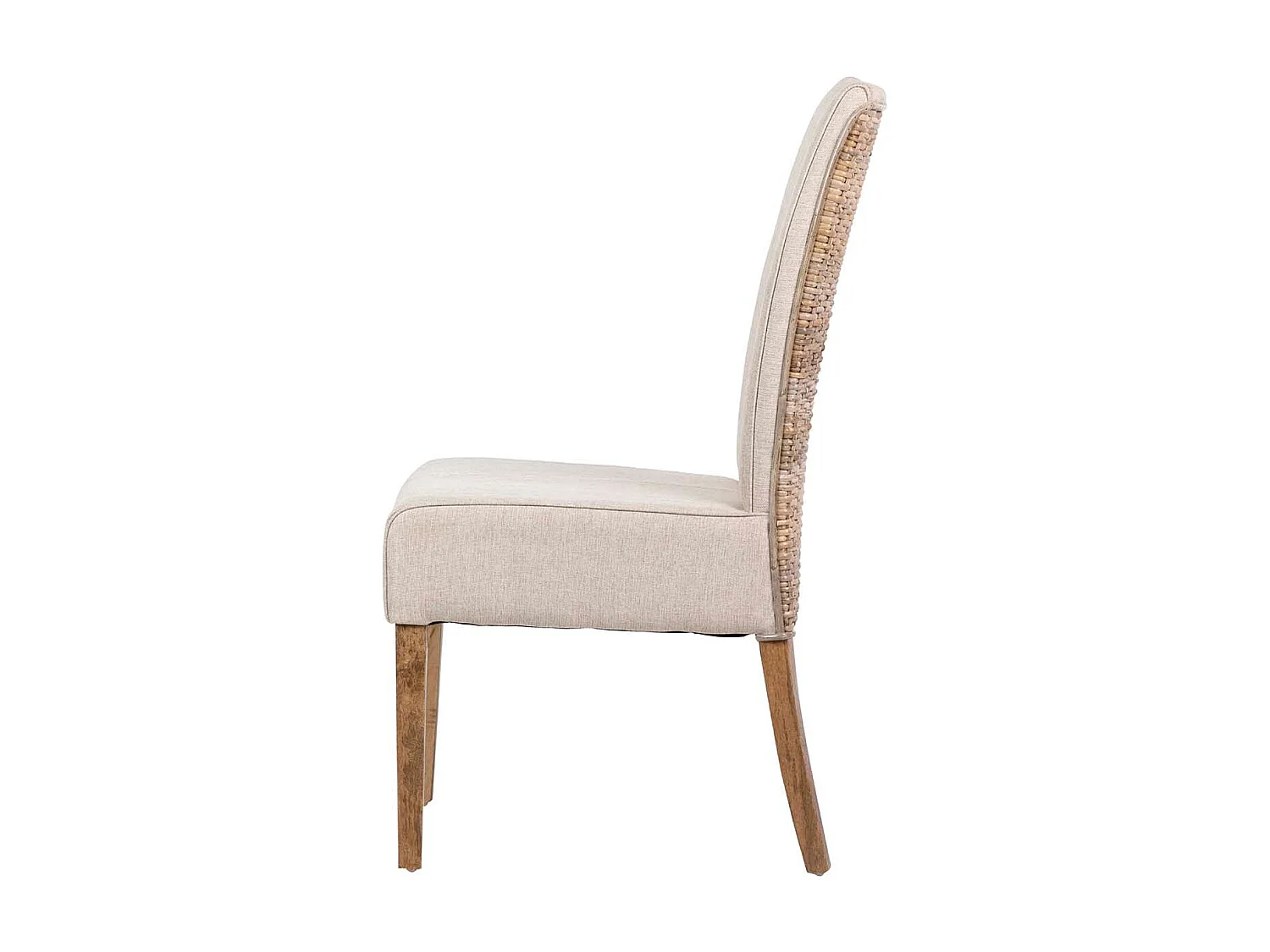 Silla Ratan-madera Natural 63x47x100 Cm