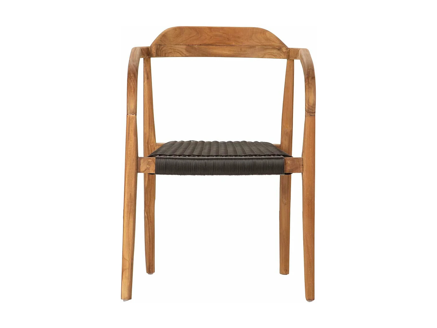 Silla Teca Natural 60x60x85 Cm