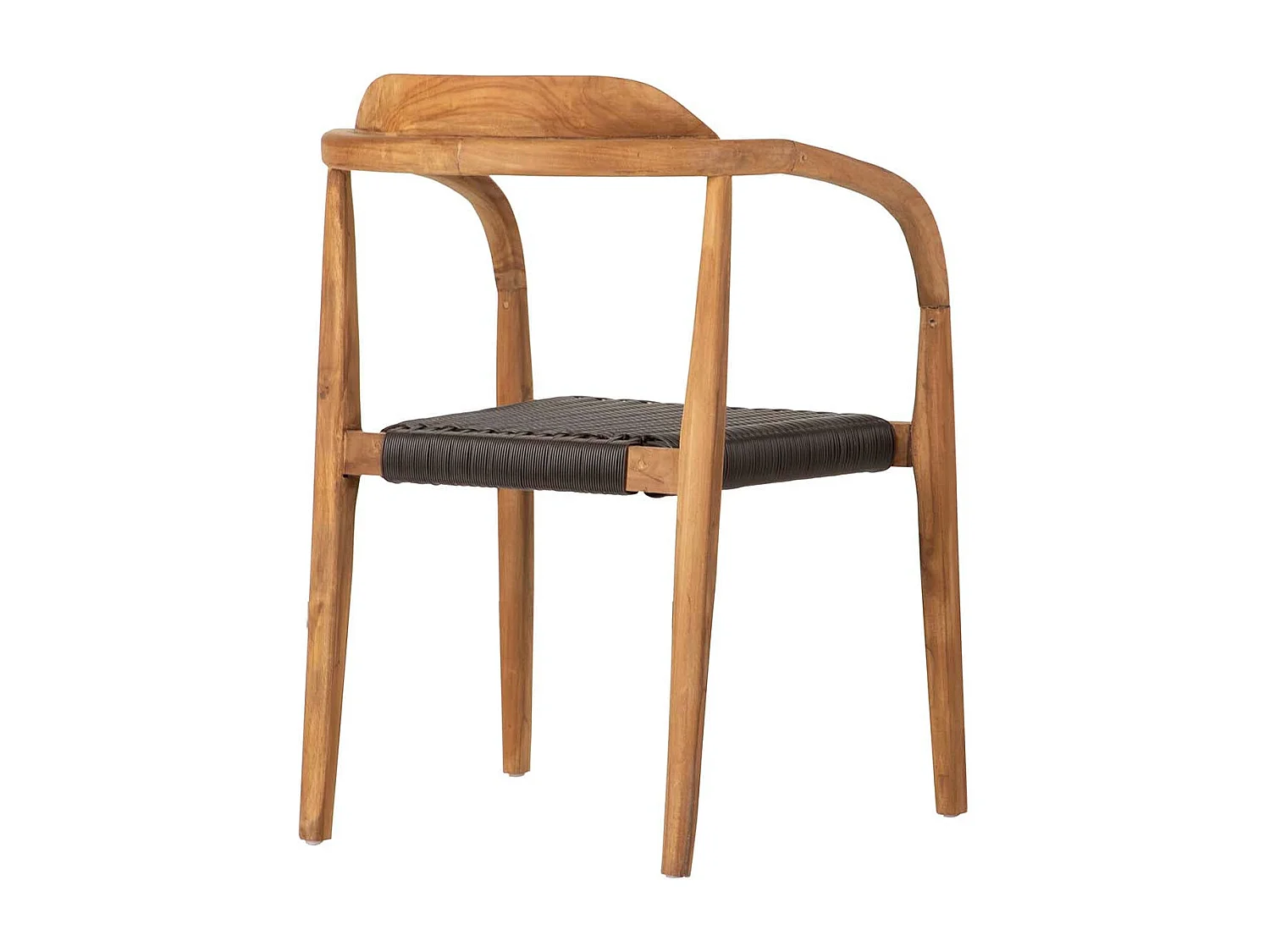 Silla Teca Natural 60x60x85 Cm