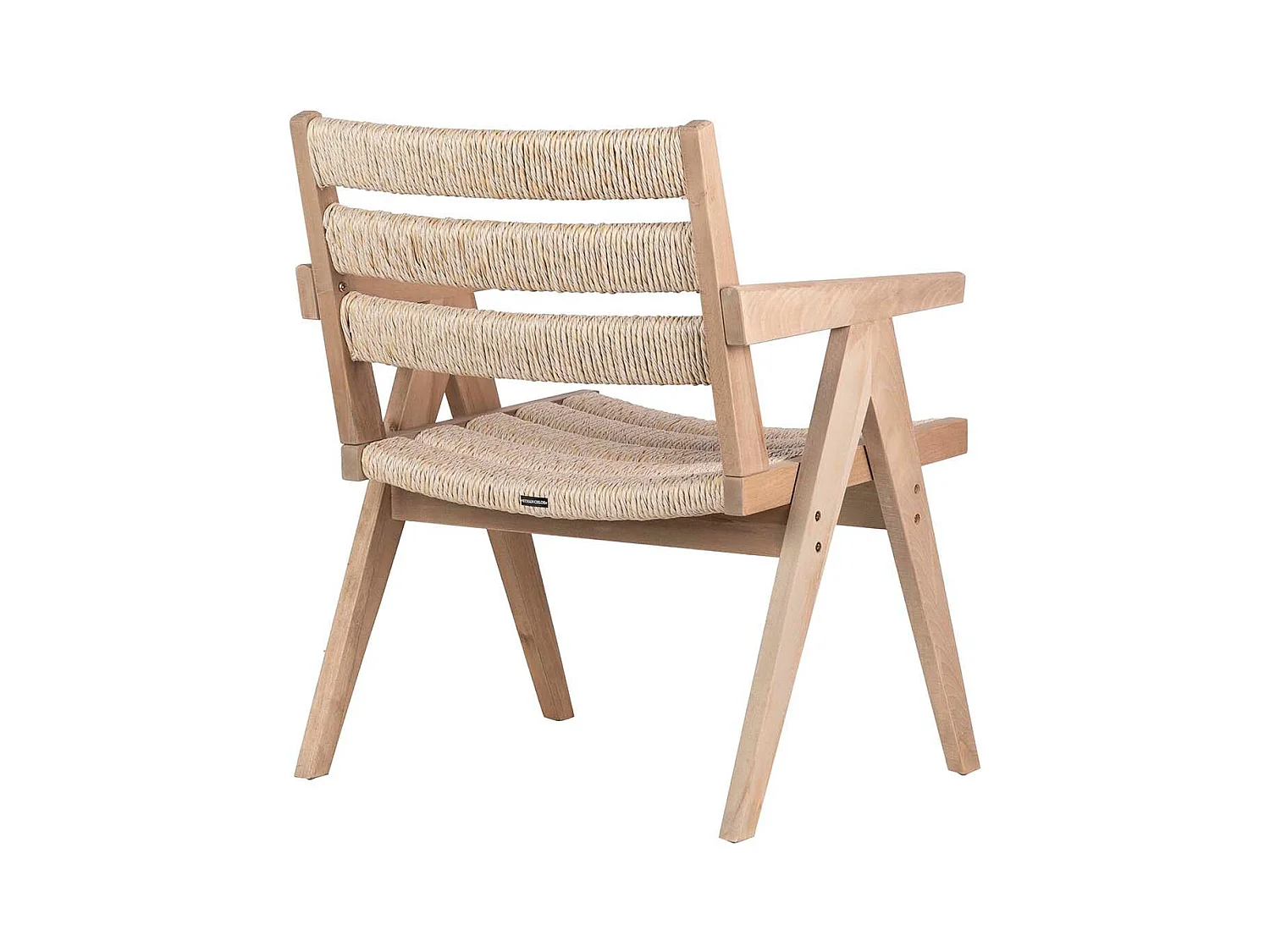 Silla Olmo Ratan Marron Mozambique 66x66x84 Cm