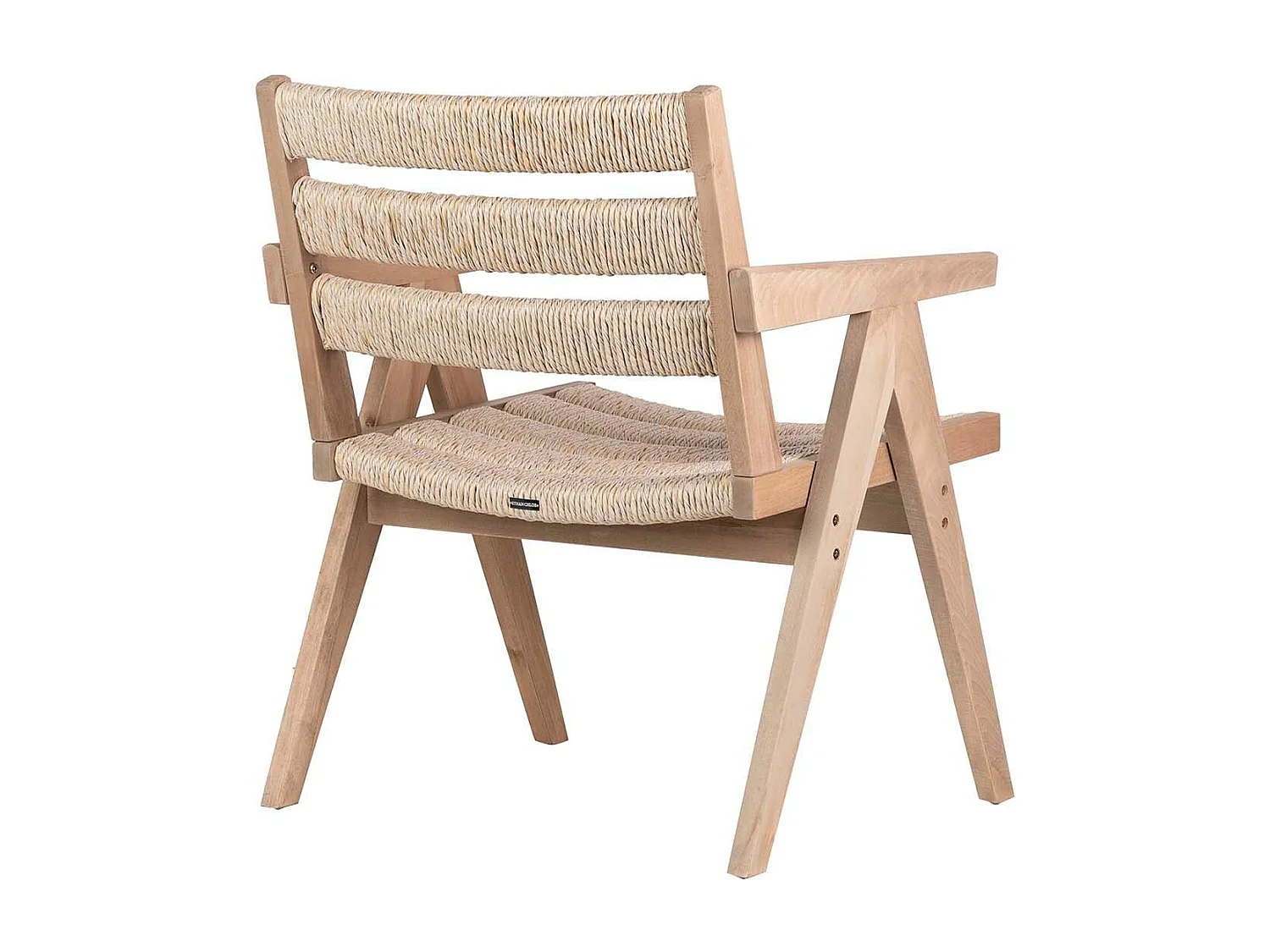 Silla Olmo Ratan Marron Mozambique 66x66x84 Cm