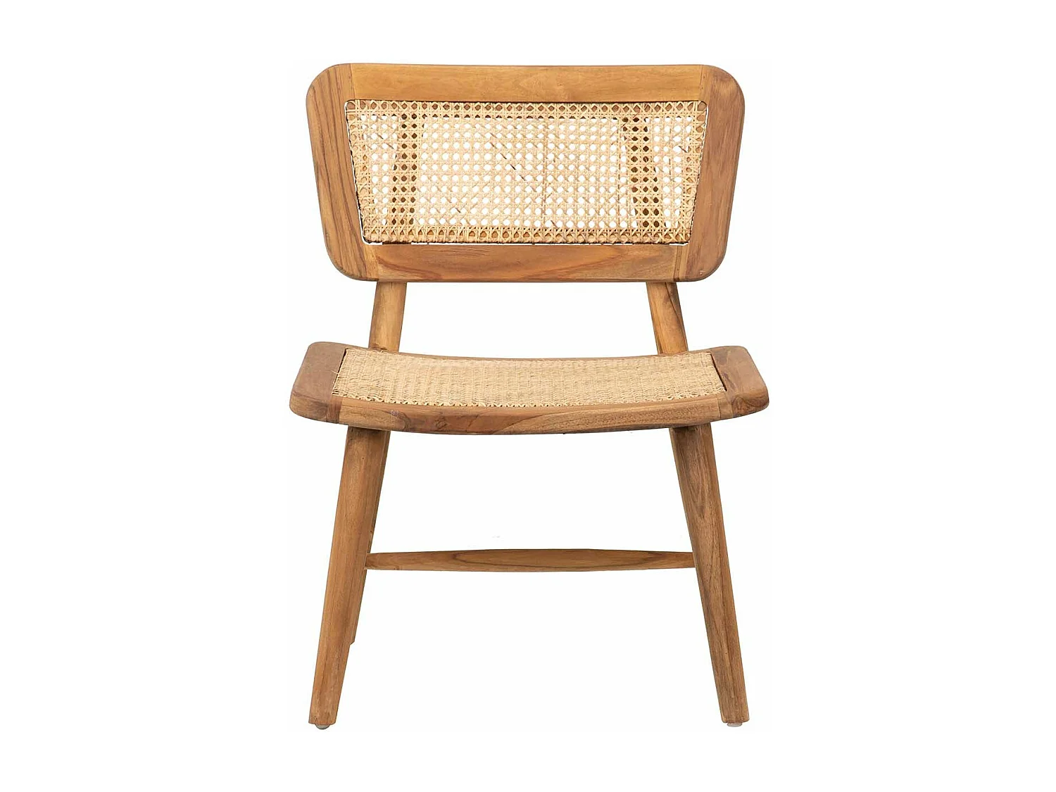 Silla Teca Natural 60x64x80 Cm