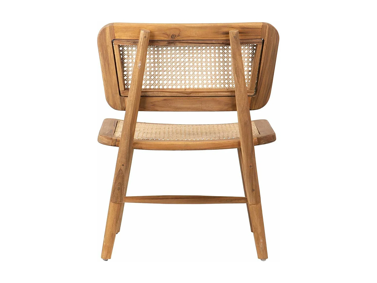 Silla Teca Natural 60x64x80 Cm