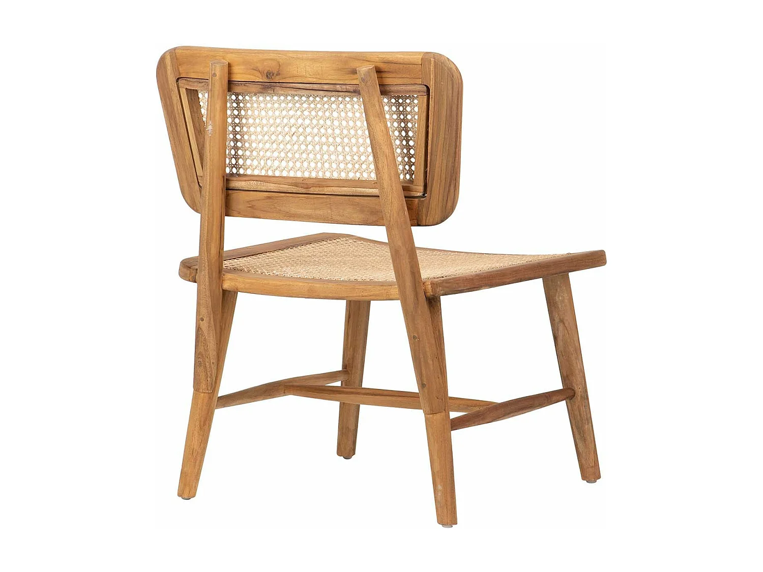 Silla Teca Natural 60x64x80 Cm