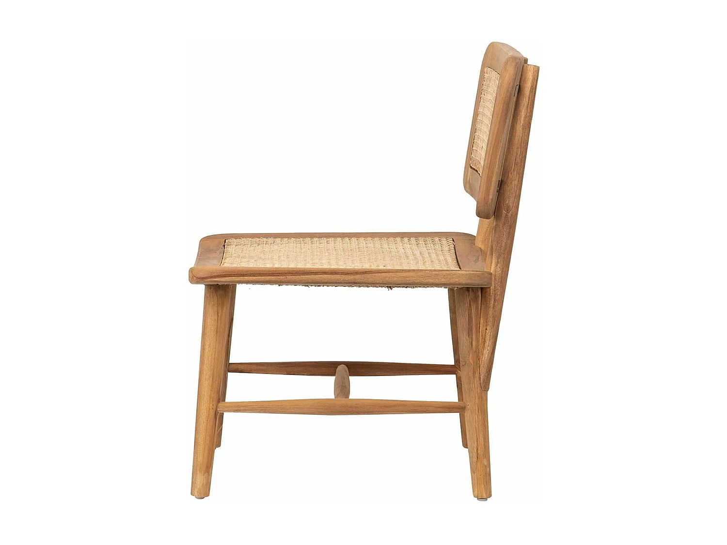 Silla Teca Natural 60x64x80 Cm