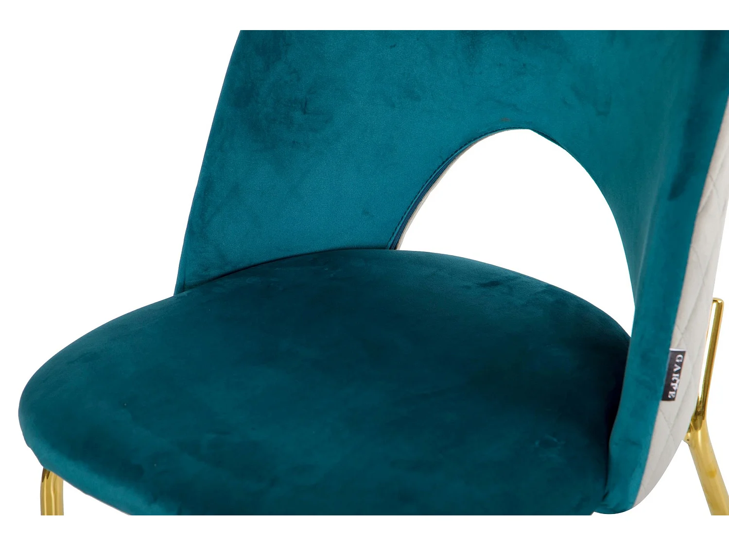 Silla Velvet Azul Gris 49x53x87cm