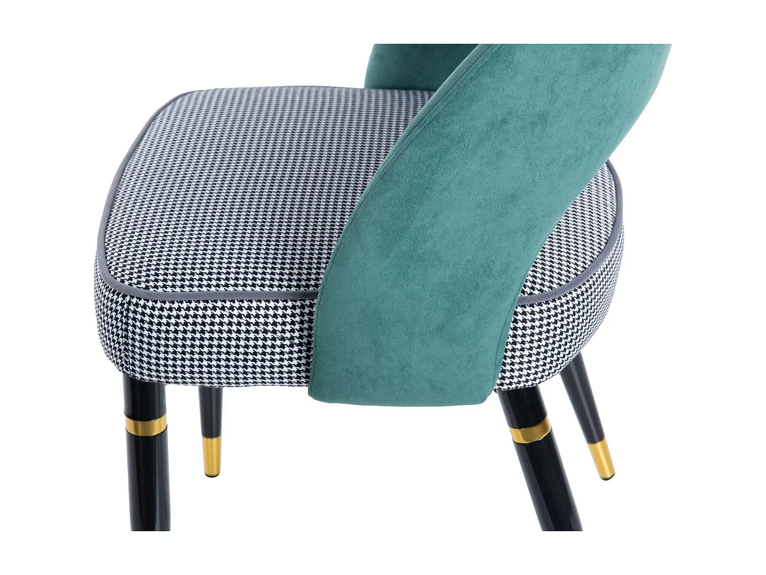 Silla Velvet Verde Houston 56x58x83 Cm
