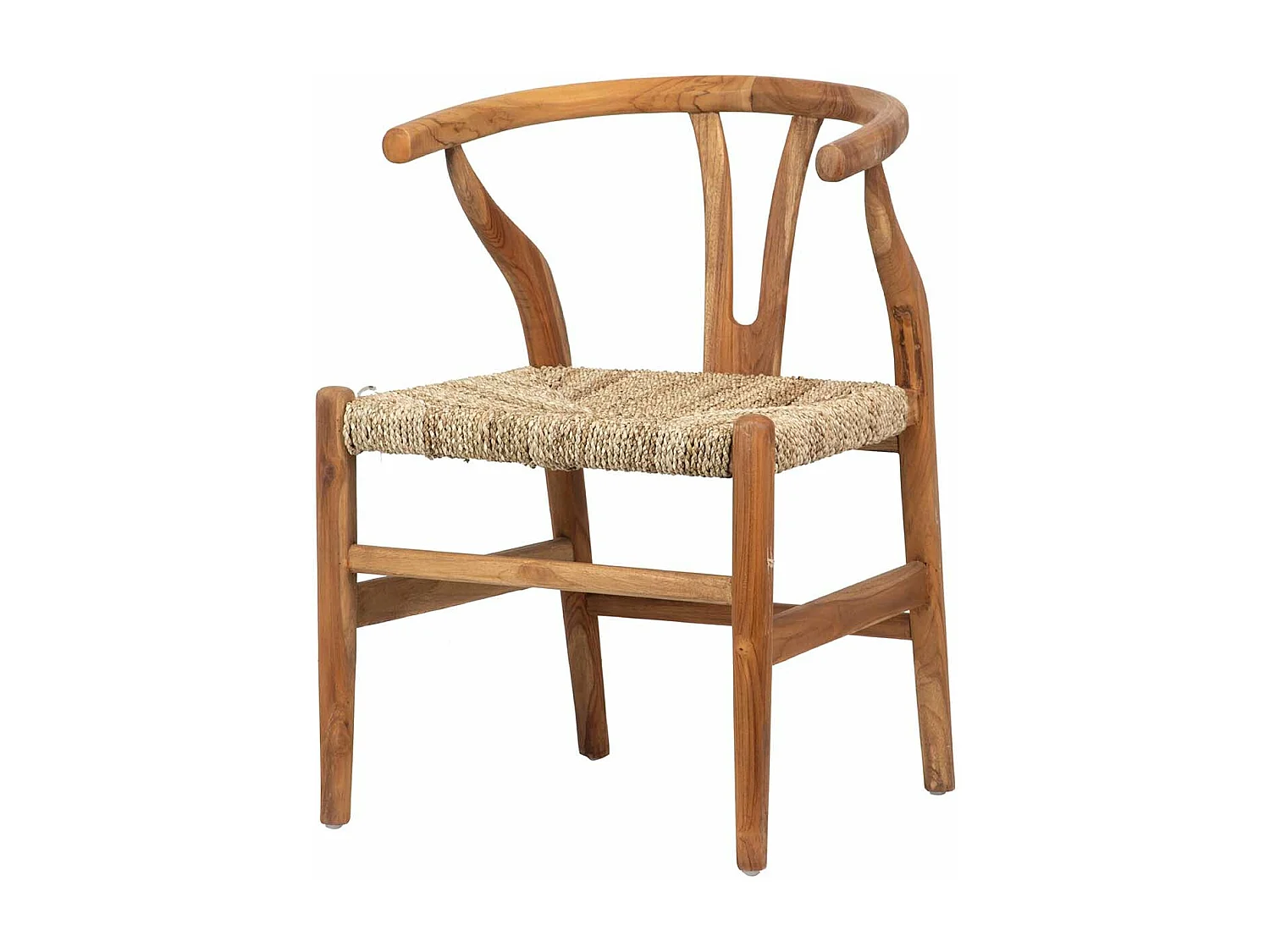 Silla Teca Natural 55x55x80 Cm