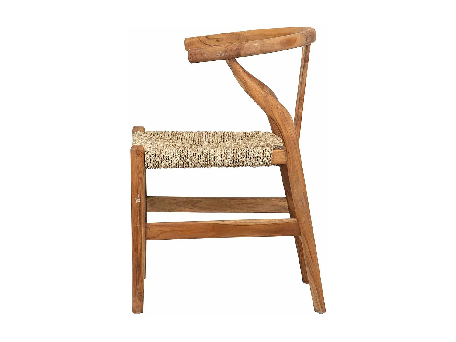 Silla Teca Natural 55x55x80 Cm