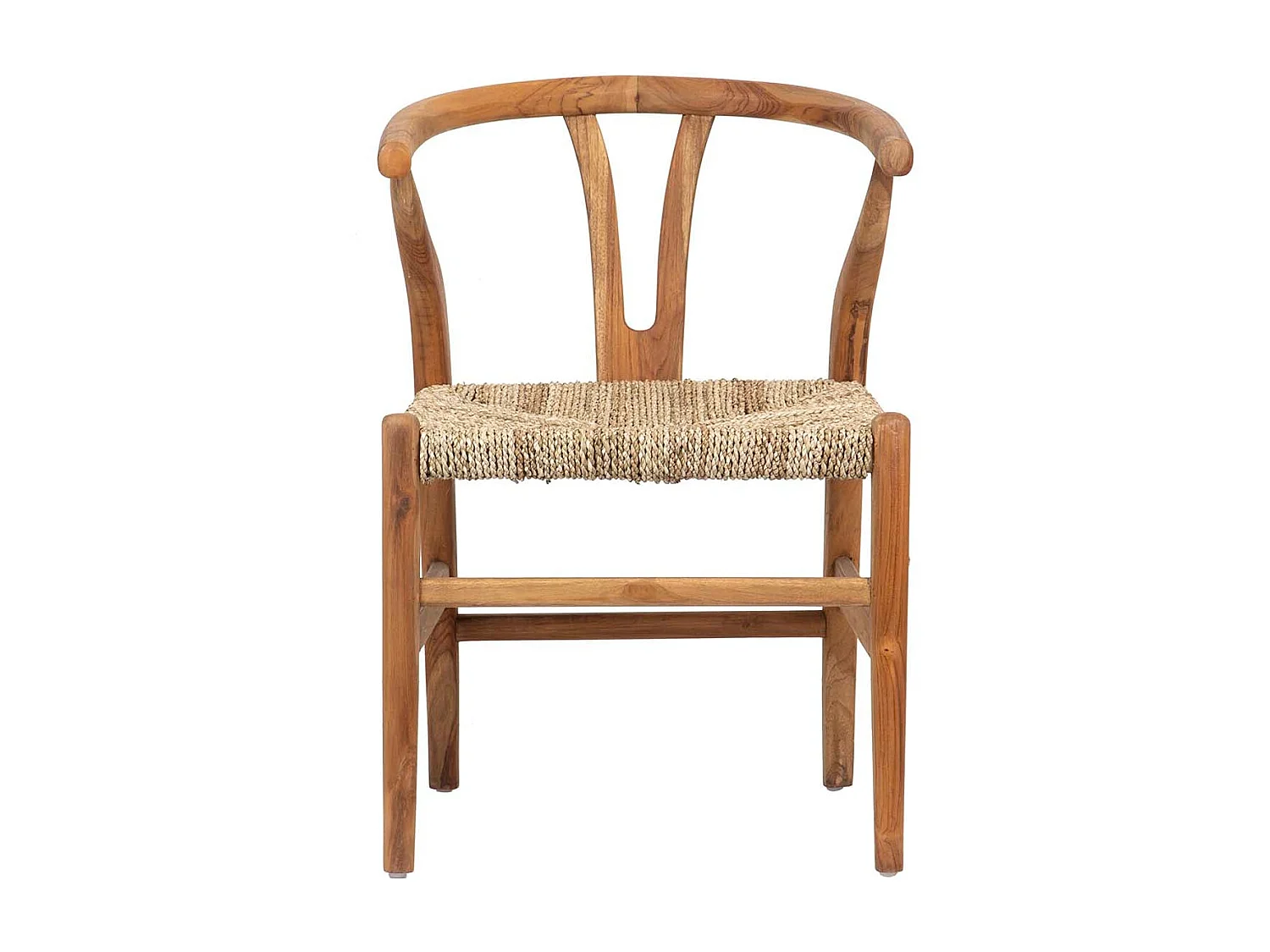 Silla Teca Natural 55x55x80 Cm