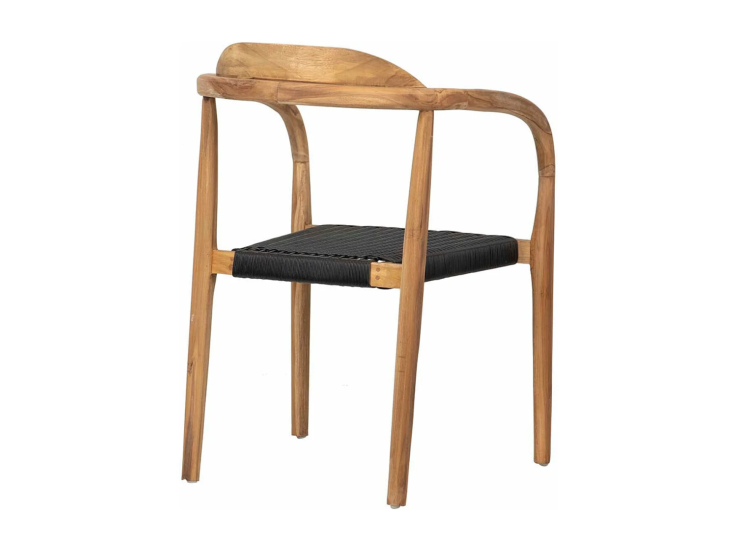 Silla Teca Natural 60x60x85 Cm