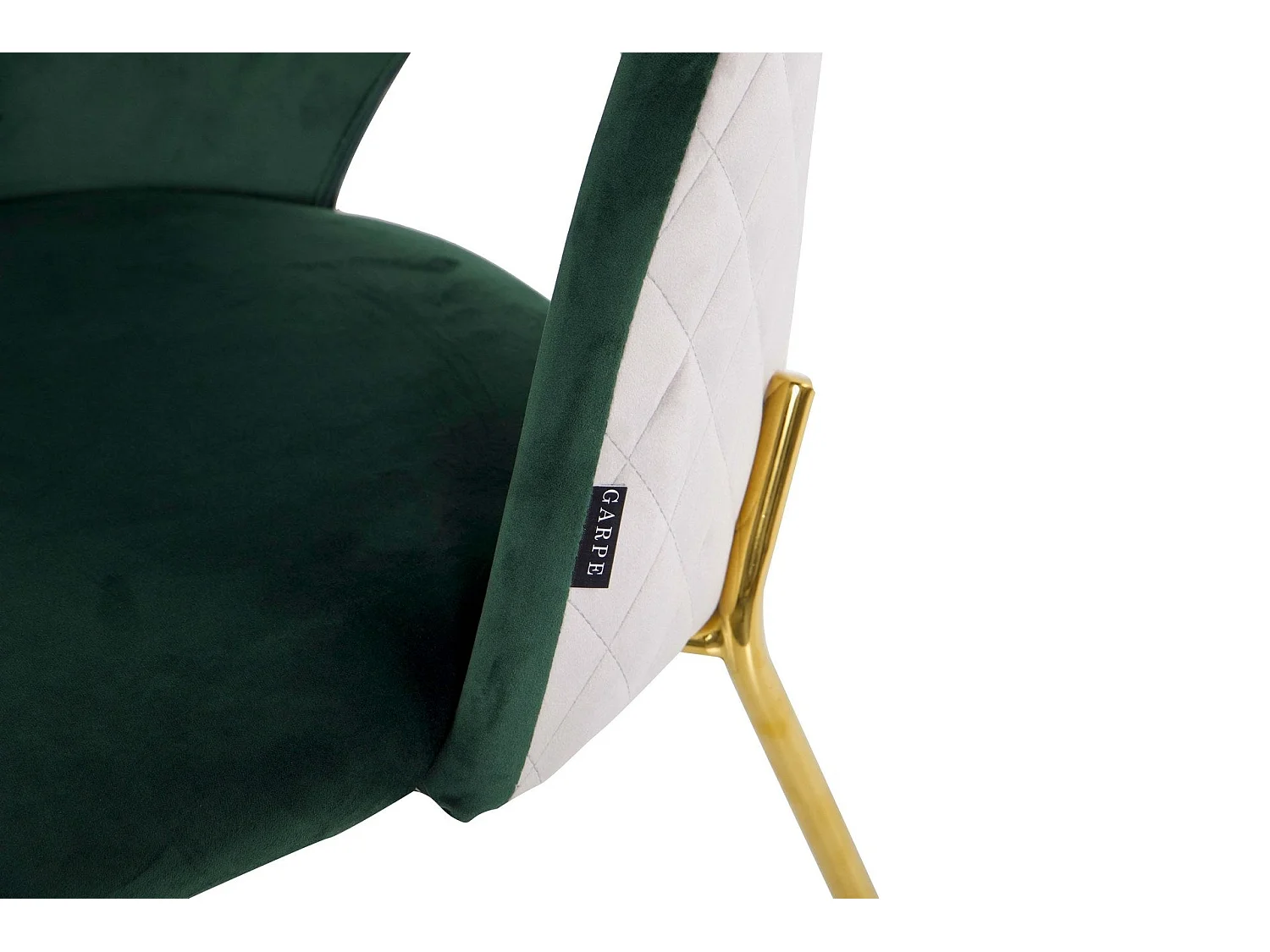 Silla Velvet Verde Gris 49x53x87cm