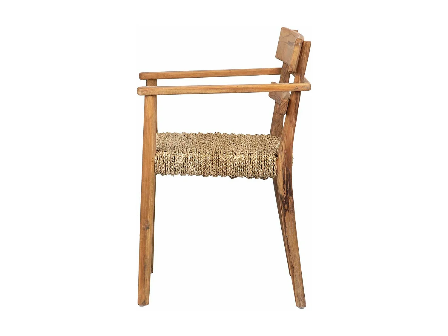 Silla Teca Natural 60x50cmx80