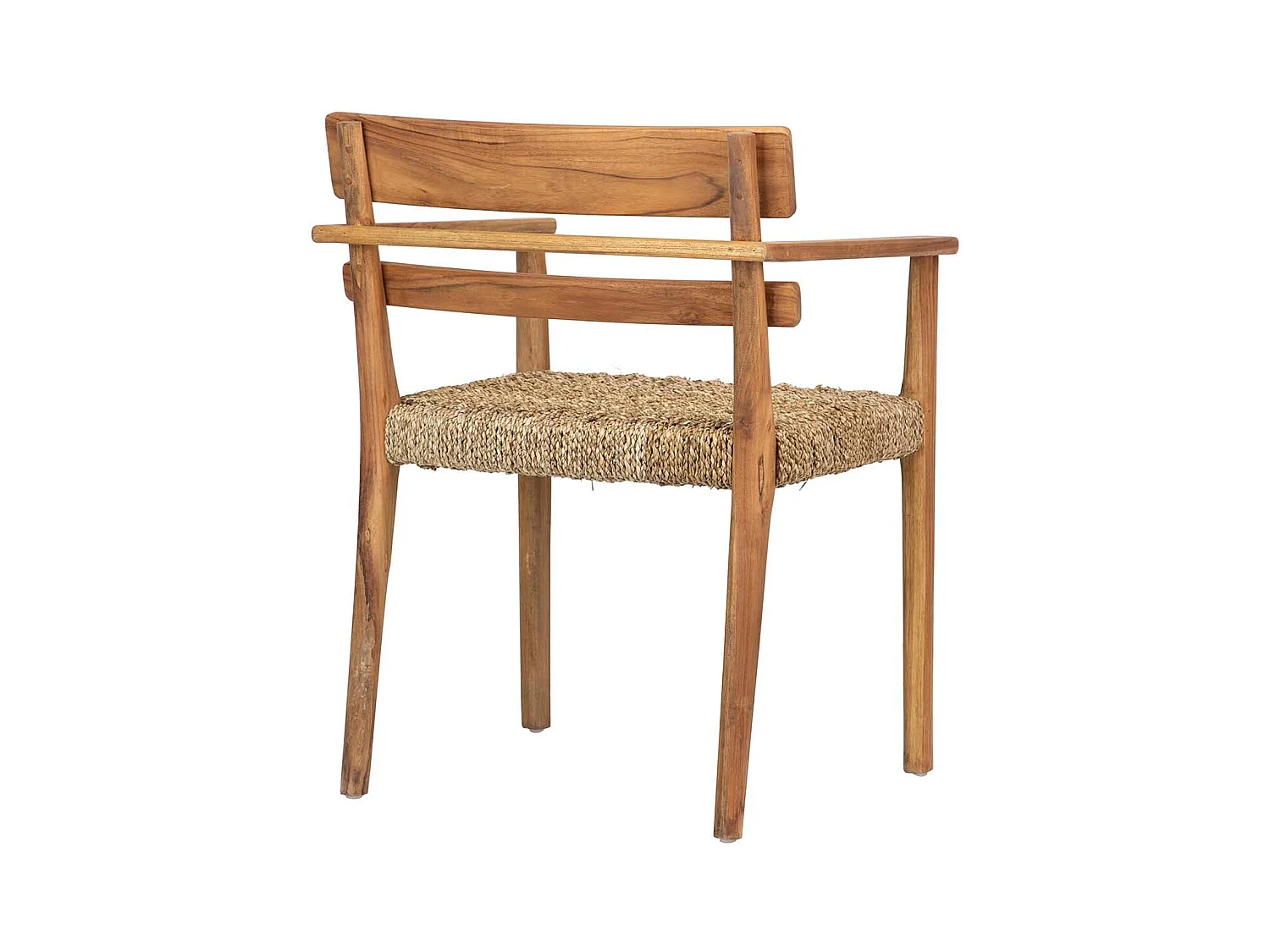 Silla Teca Natural 60x50cmx80