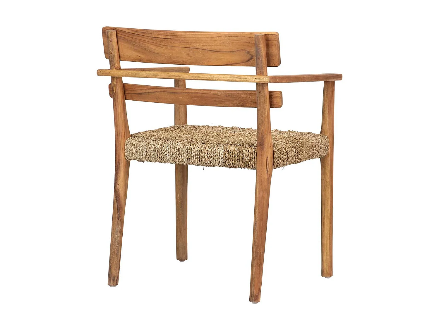 Silla Teca Natural 60x50cmx80