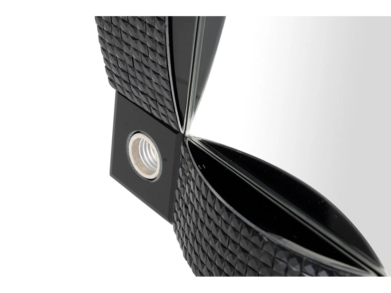 Espejo De Suelo Negro Glam 60x12,7x160 Cm