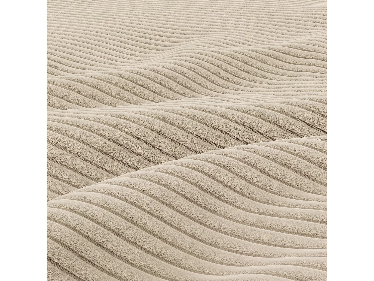 Narożnik z funkcją spania, Bonell, sztruks - beż