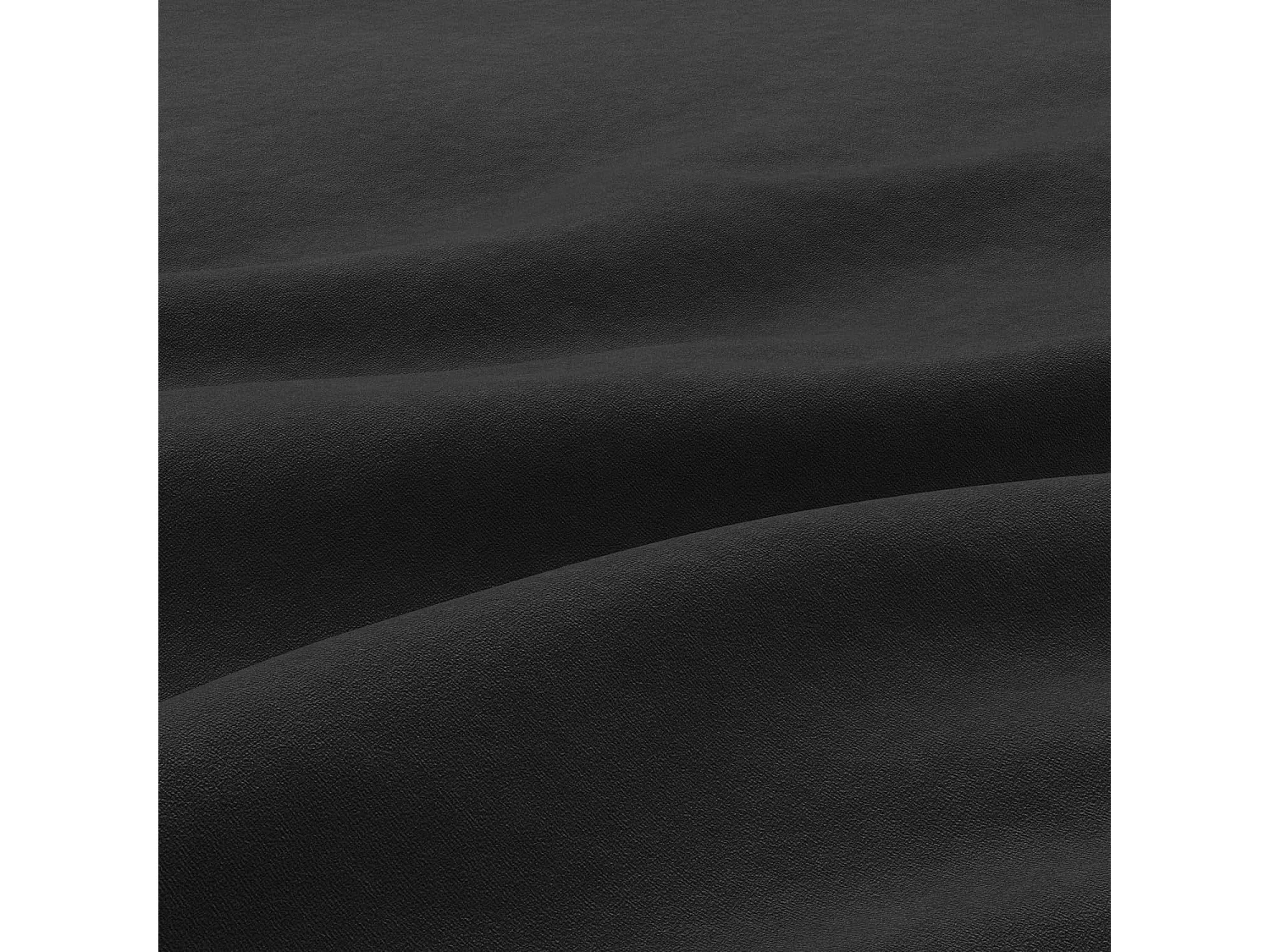 Canapé d'angle avec fonction couchage, Bonell, Noir