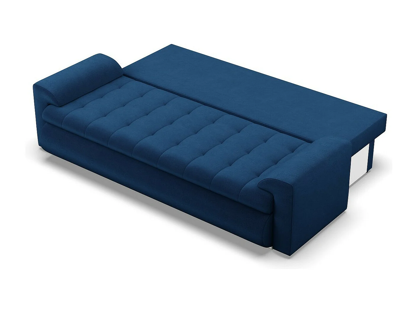 Canapé 3 places avec fonction sommeil, Vert