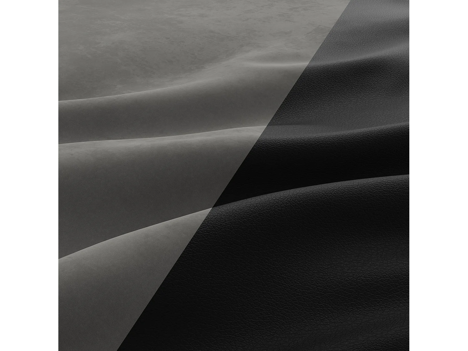 Narożnik prawy z funkcją spania, kolor ciemnoszary + czarny