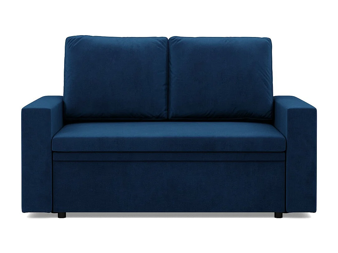 Canapé 2 places avec fonction sommeil,  Bleu foncé