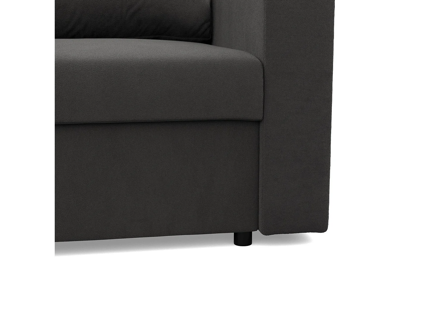 Sofa 2-osobowa z funkcją spania, kolor szary