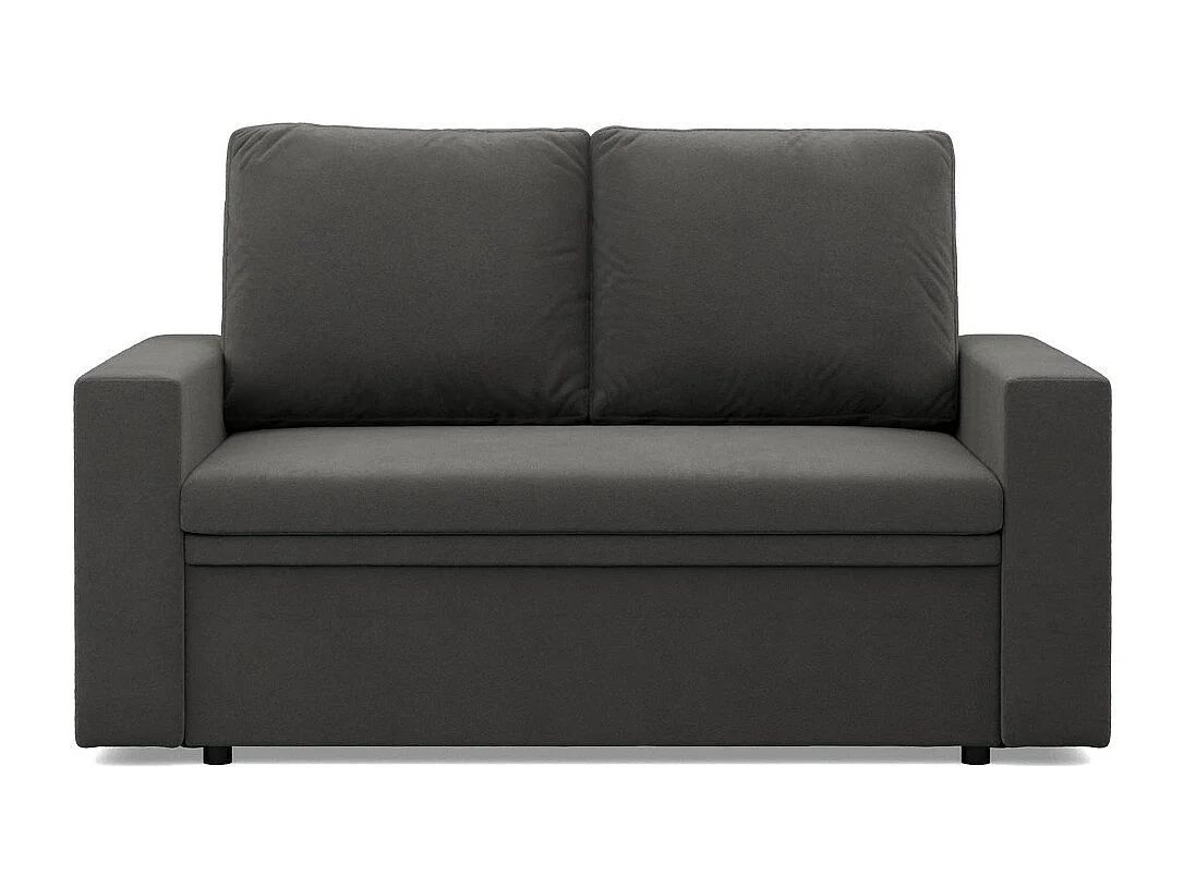 Sofa 2-osobowa z funkcją spania, kolor szary
