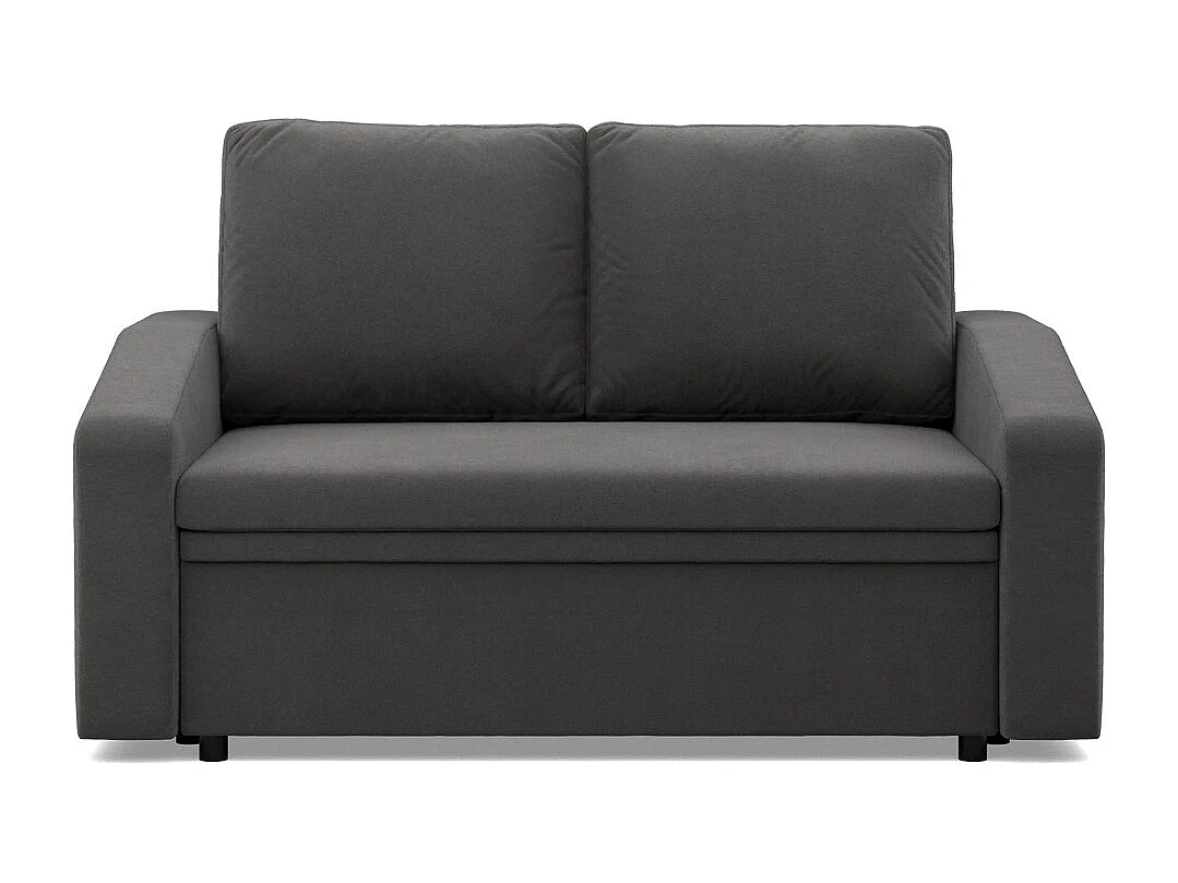 Canapé 2 places avec fonction sommeil,  Gris