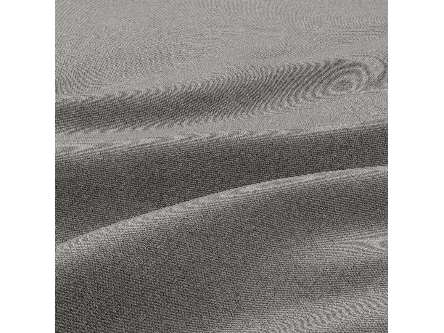 Droite Canapé d'angle avec fonction couchage, Ottoman,  Gris clair