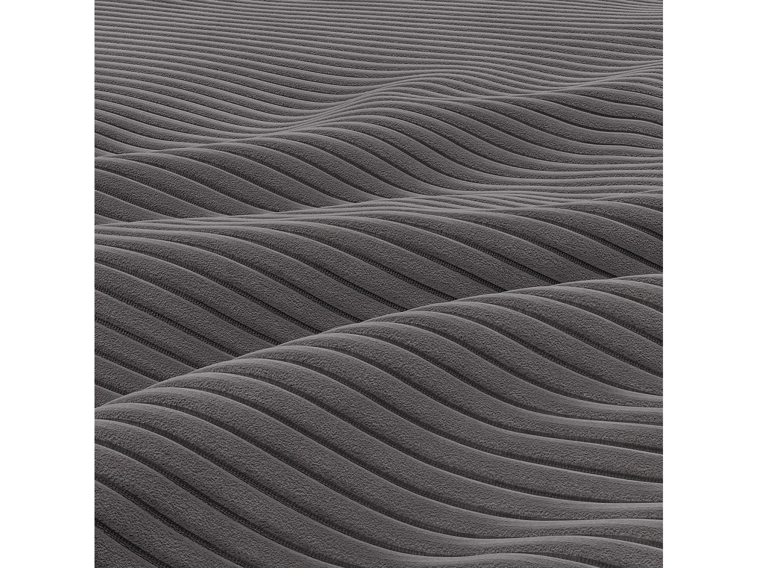 Sofa 2-osobowa z funkcją spania, sztruks - ciemnoszary