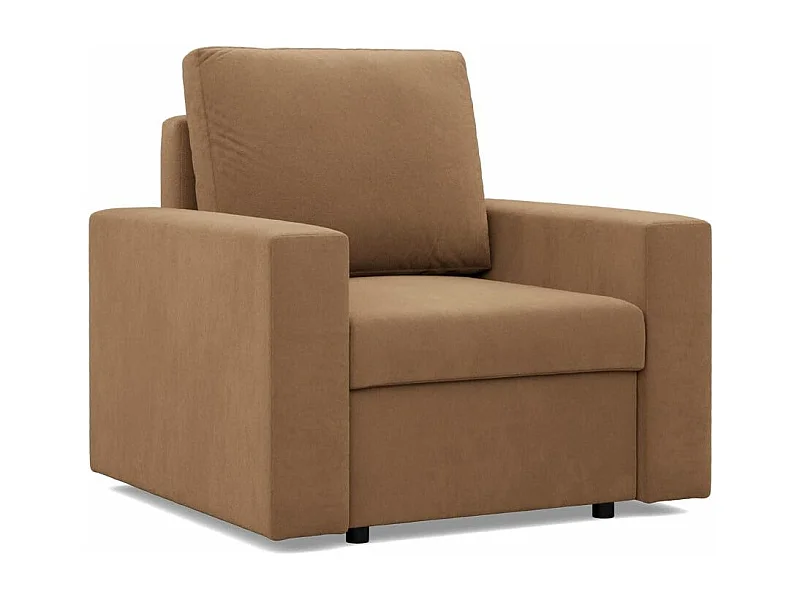 Chaise longue pour le salon, Brun