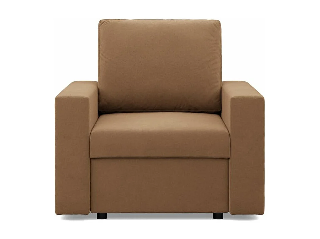 Chaise longue pour le salon, Brun