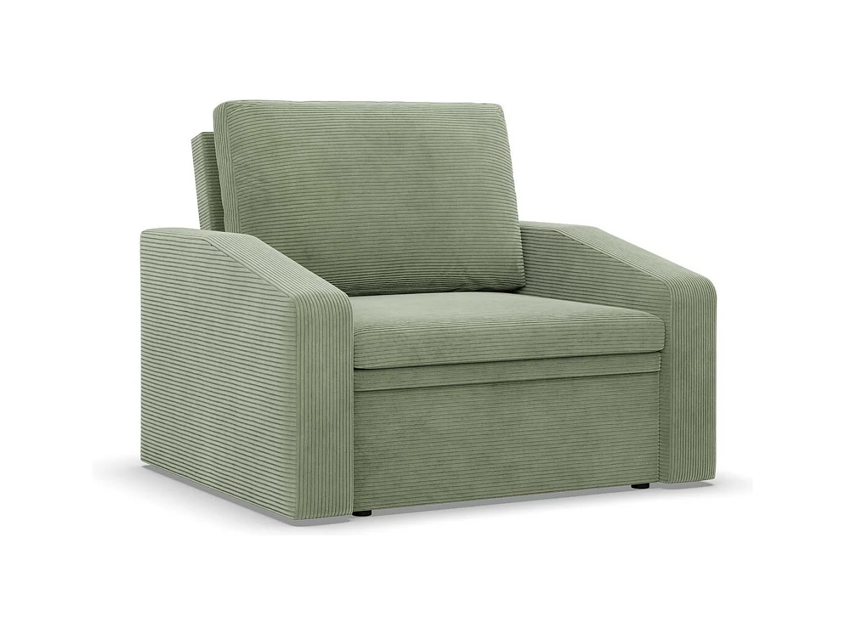 Chaise longue pour le salon, Corde - Vert