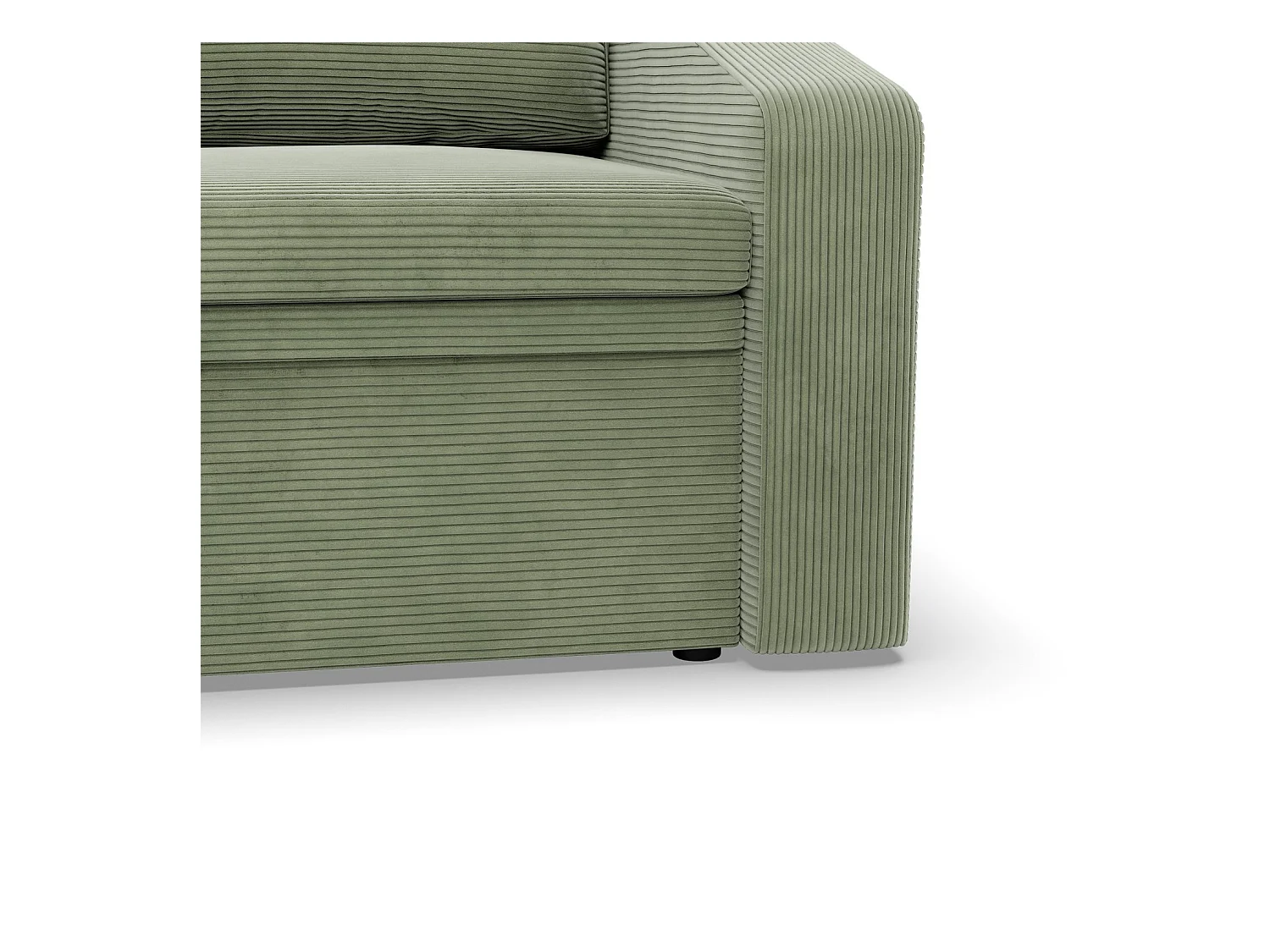 Chaise longue pour le salon, Corde - Vert