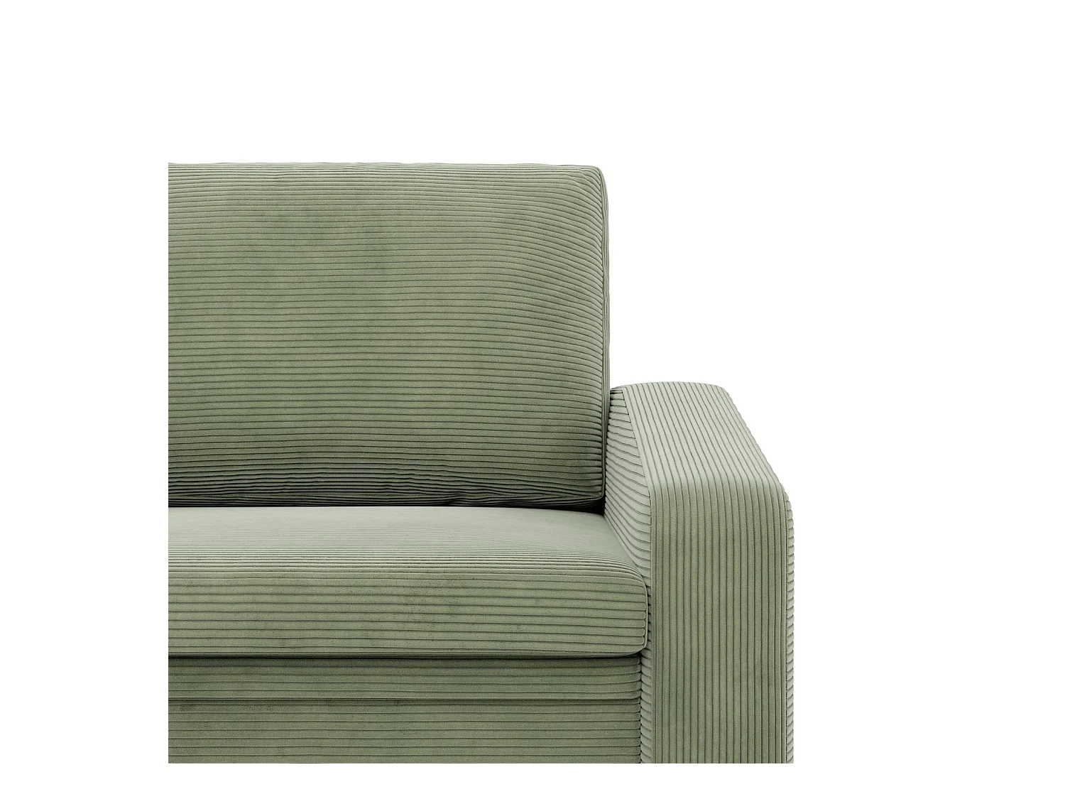 Chaise longue pour le salon, Corde - Vert