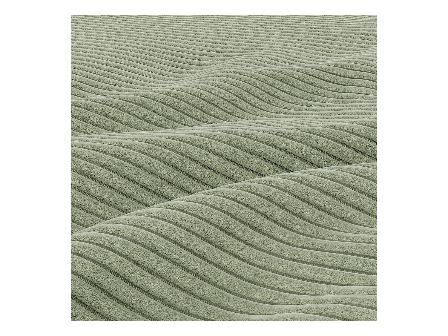Chaise longue pour le salon, Corde - Vert