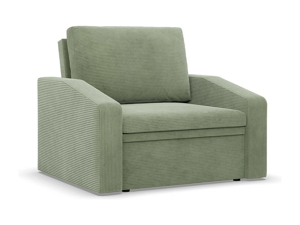 Chaise longue pour le salon, Corde - Vert