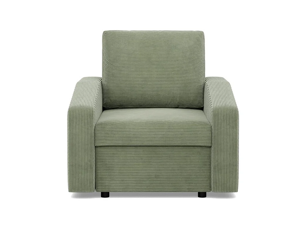 Chaise longue pour le salon, Corde - Vert