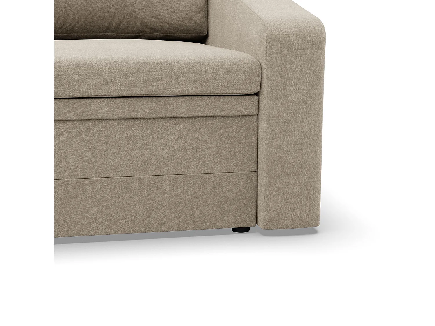 Fotel wypoczynkowy do salonu, kolor brązowy