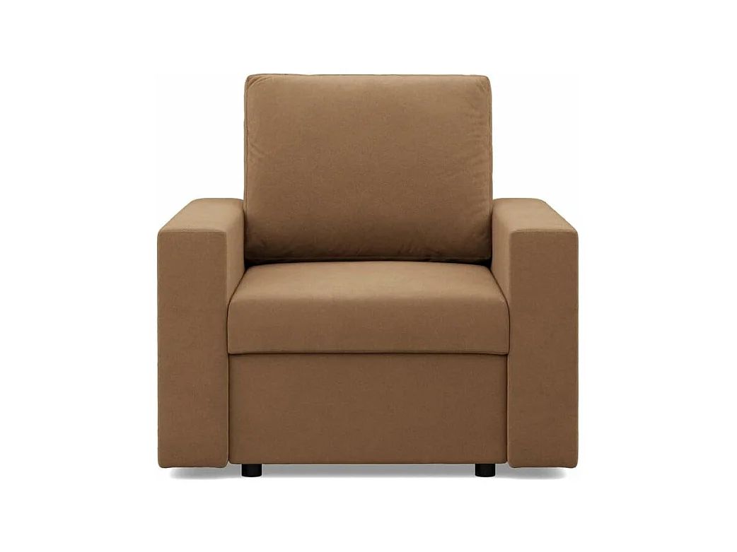 Chaise longue pour le salon, Brun
