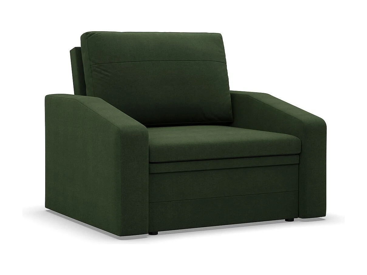 Fotel wypoczynkowy do salonu, kolor granatowy