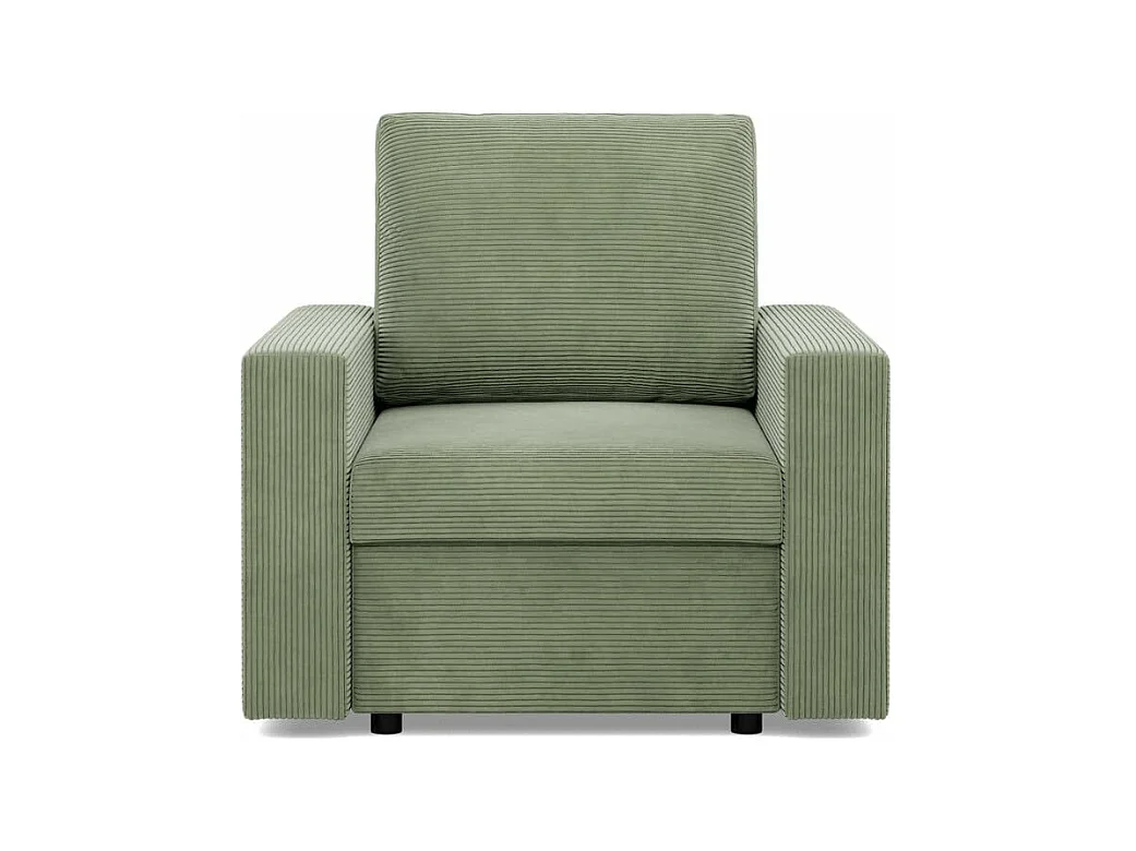 Chaise longue pour le salon, Corde - Vert