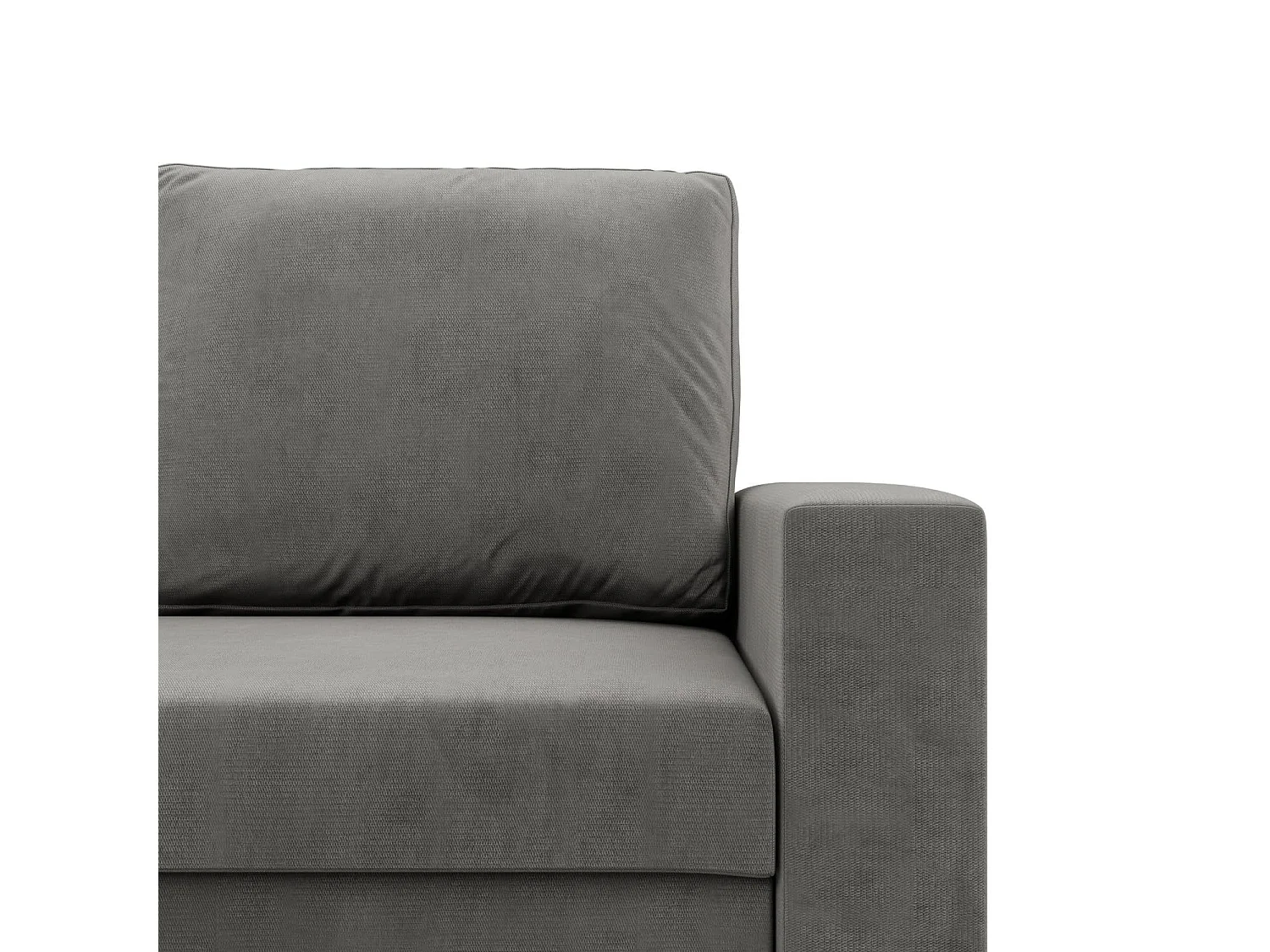 Fotel wypoczynkowy do salonu, jasnoszary