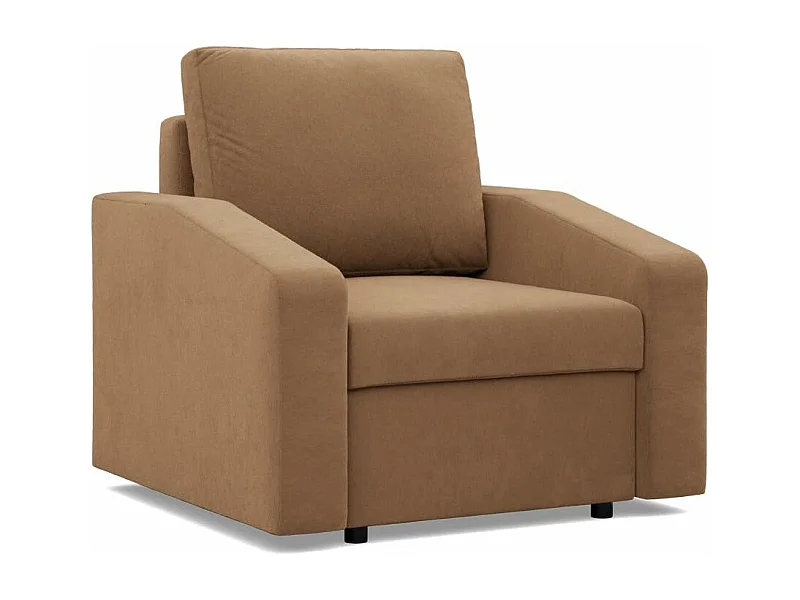 Chaise longue pour le salon, Brun