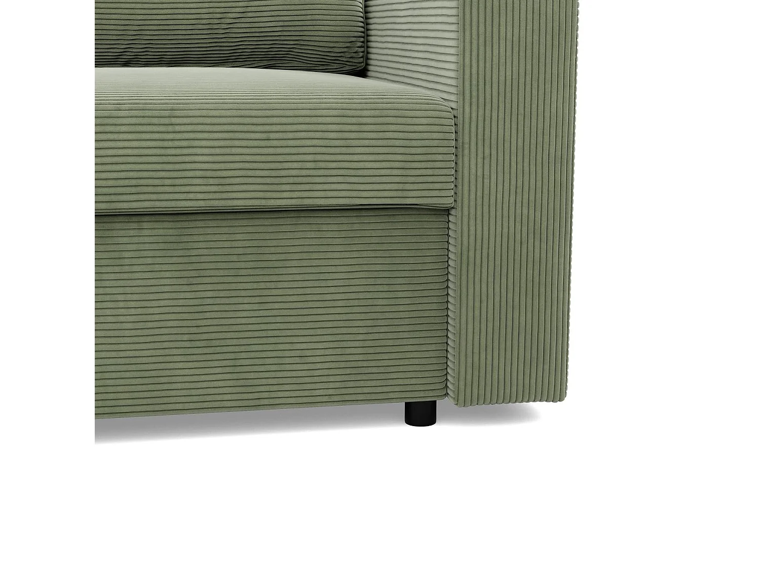 Chaise longue pour le salon, Corde - Vert