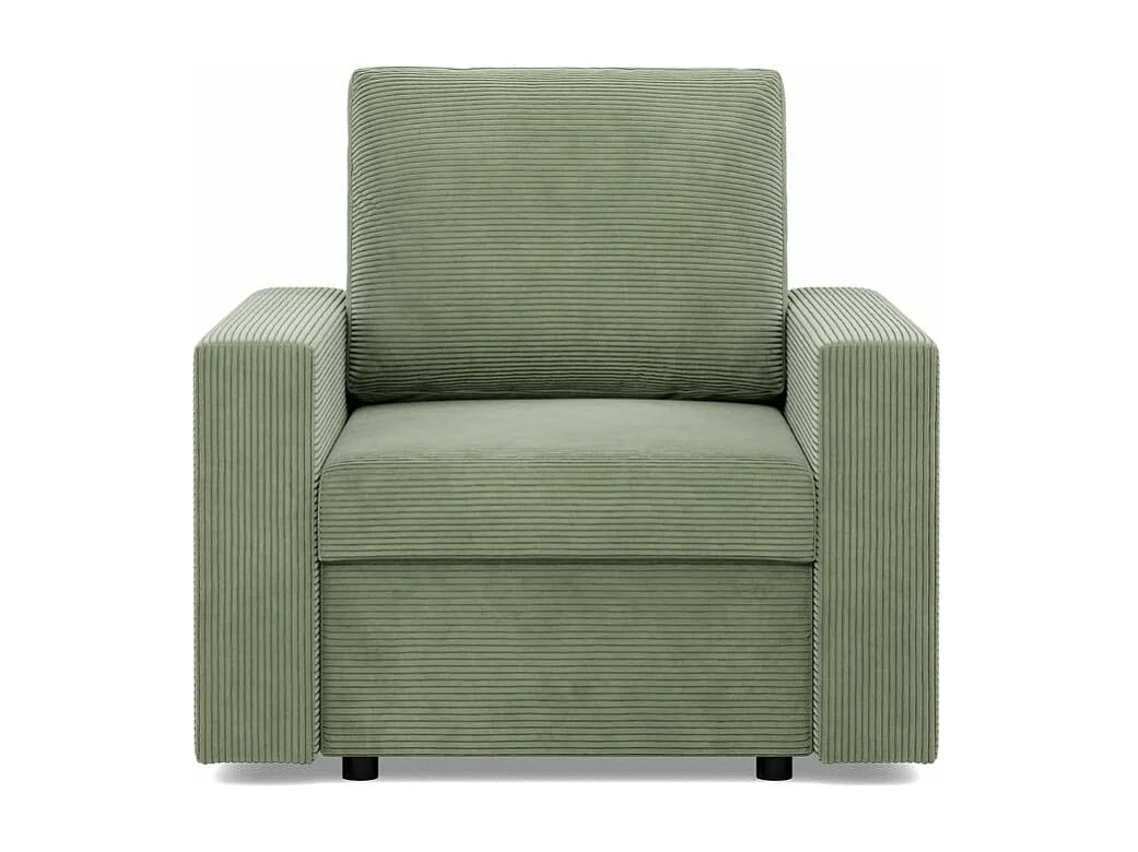 Chaise longue pour le salon, Corde - Vert