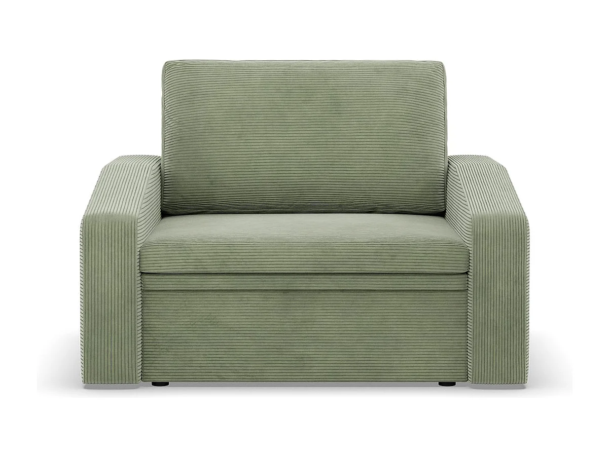 Chaise longue pour le salon, Corde - Vert