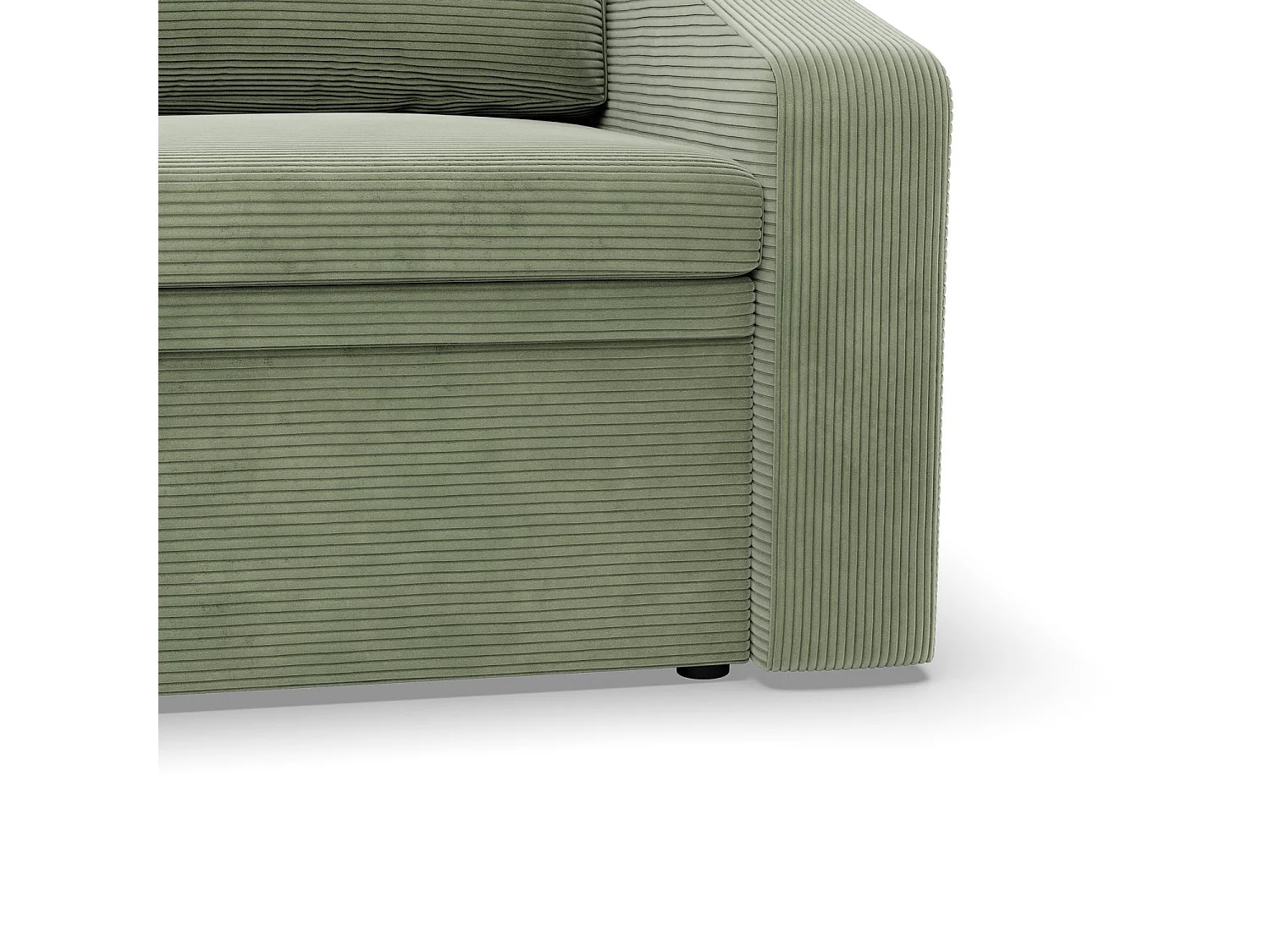 Chaise longue pour le salon, Corde - Vert