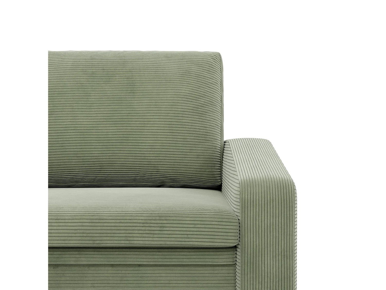 Chaise longue pour le salon, Corde - Vert